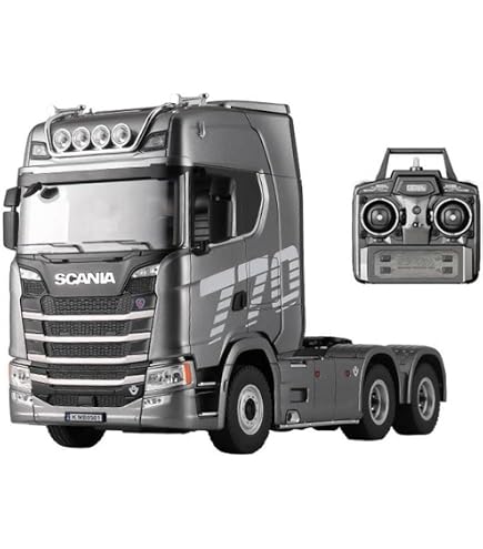 Amazon | スカニア R6 トップライン 6X4 セミローダー トレーラー 4
